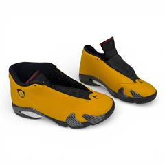 Air Jordan 14 Retro SE BQ3685 706 University Gold/Black Size 9